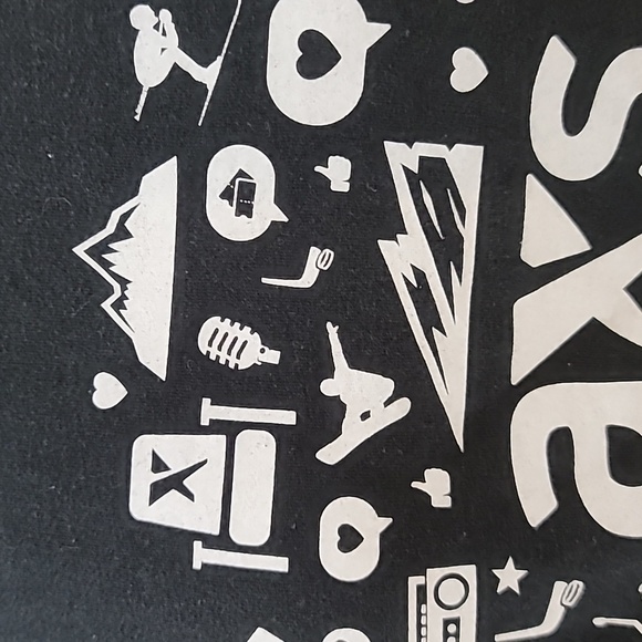 AXS Denver area black tee size large music concert mountains - Picture 5 of 10